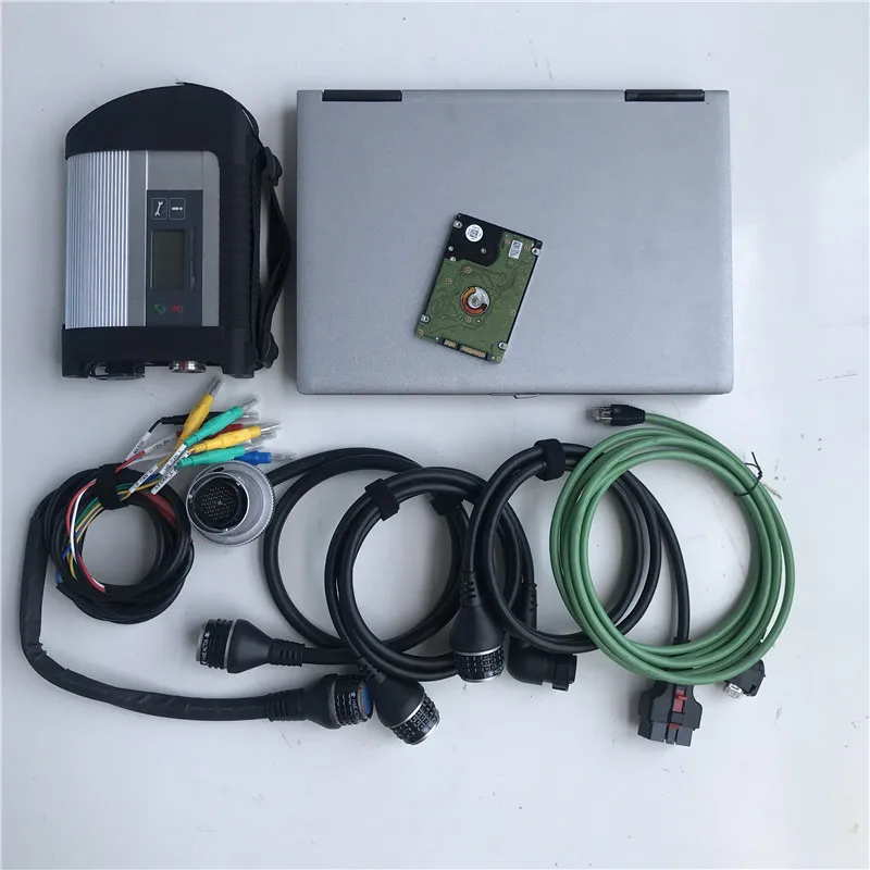 

MB Star SD C4 Connect WiFi Car Diagnostic tool 90% new Laptop D630 4G 320GB HDD with Software V12/2023 Expert mode