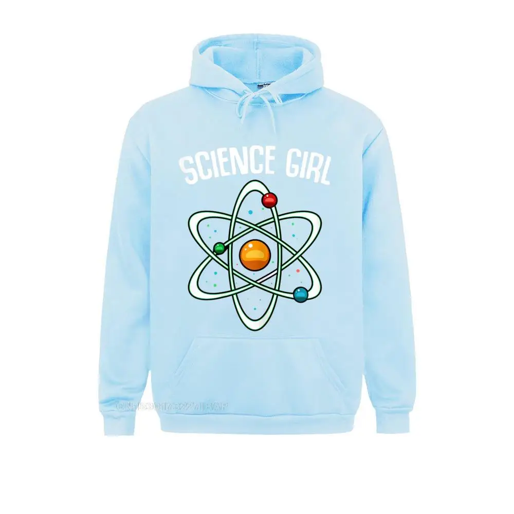 Science Girl Physics Chemistry Scientist Molecular Study Summer Hoodies Unique Clothes Oversized Moto Biker Sweatshirts