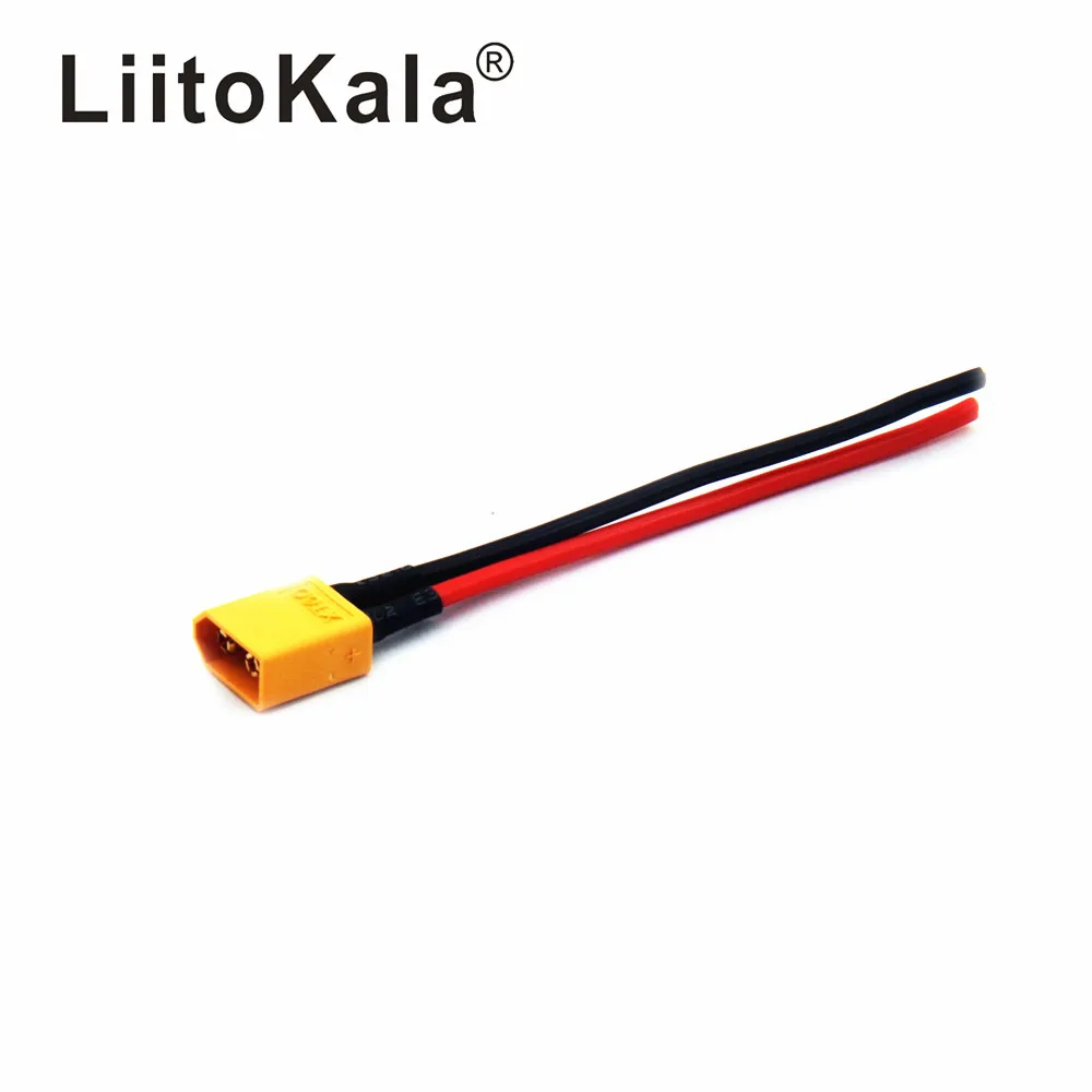 XT60 Battery Male Female Connector Plug with Silicon 16 AWG Wire for 18650 Battery Connector Wire about 10cm Length