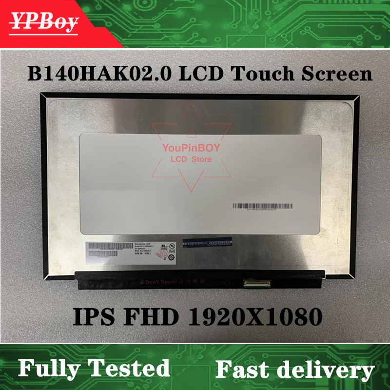 Écran LCD tactile 14,0 pouces B140HAK02.2 pour Dell Latitude 7480/7490 : Avis complet et guide d’installation