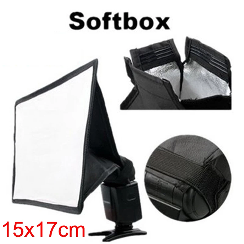 10pcs/lot 15cmx17cm  20cmx30cm External flash softbox mini diffusers 15x17  20x30