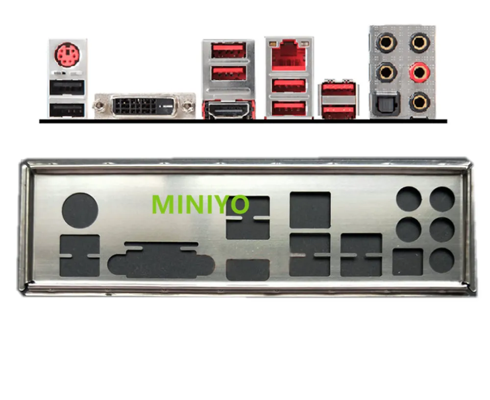 IO I/O Shield Back Plate BackPlate Blende Bracket For MSI X470 GAMING PRO X470 GAMING PLUS motherboard mainboard