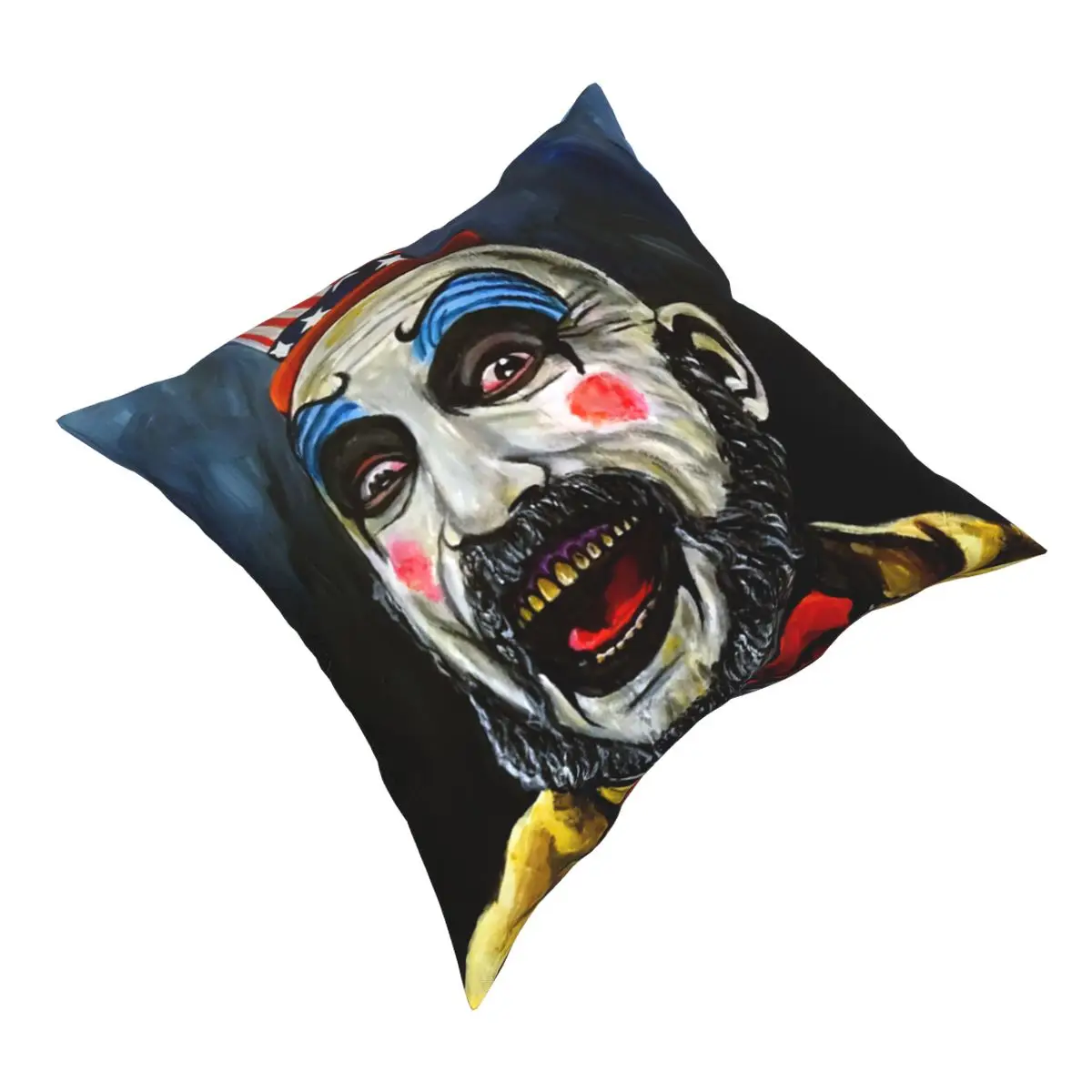 Captain Spaulding Pillow Cover Home Decor Cushions Throw Pillow for Sofa Polyester Double-sided Printing Leisure