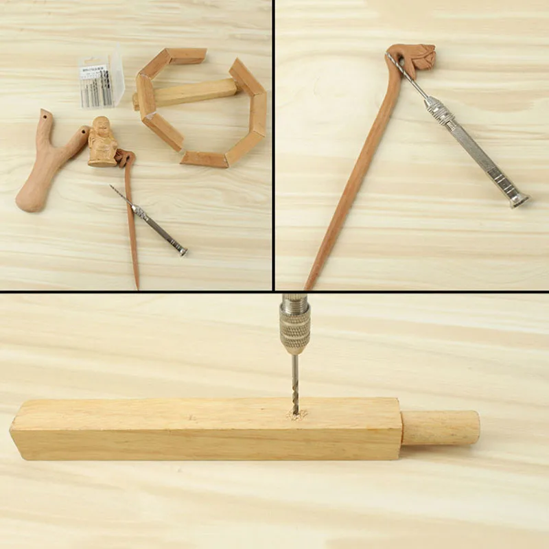 0.5-2.9Mm Mini Mũi Bền Tốc Độ Cao Chất Liệu Thép HSS Tay Cầm Thẳng PreciseTwist Nhỏ Mũi Khoan Gỗ các Bộ Phận