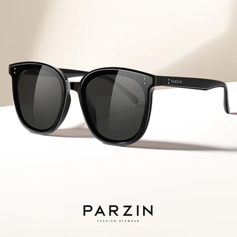 

PARZIN Sunglasses Women New Fashion Men Sunglasses TR 90 Korean Ladies Eyewear UVA/UVB 92032