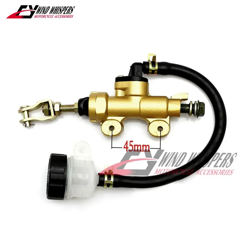 Foot Rear Brake Master Cylinder For Honda VT250 VTR250 Hornet CB-1 CBR400 CB400 SF CB600 CBR600 VFR750 VFR800 CB900 CBR 1000 VTR