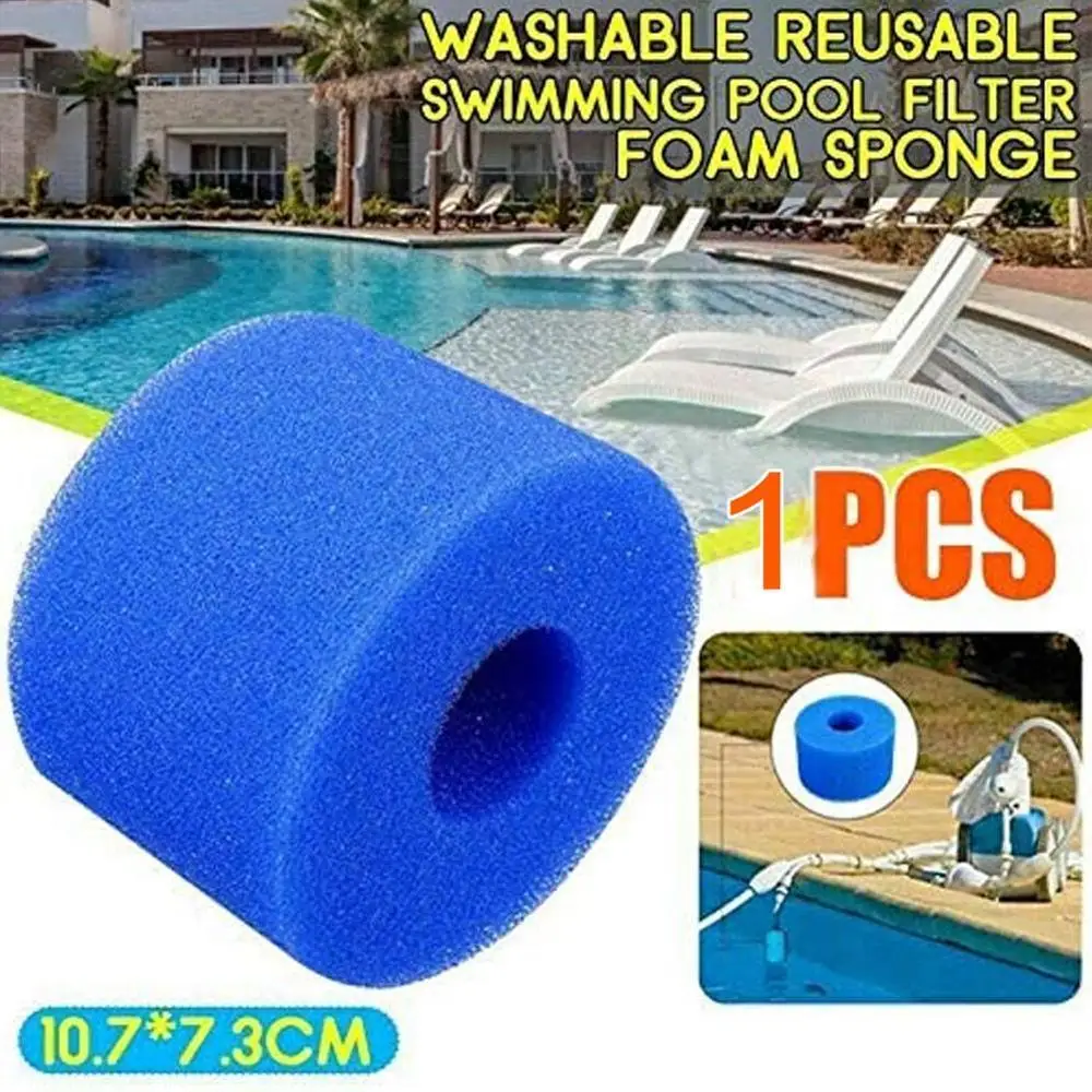 for Intex Pure Spa Reusable Washable Foam Hot Tub Filter Cartridge S1 Type