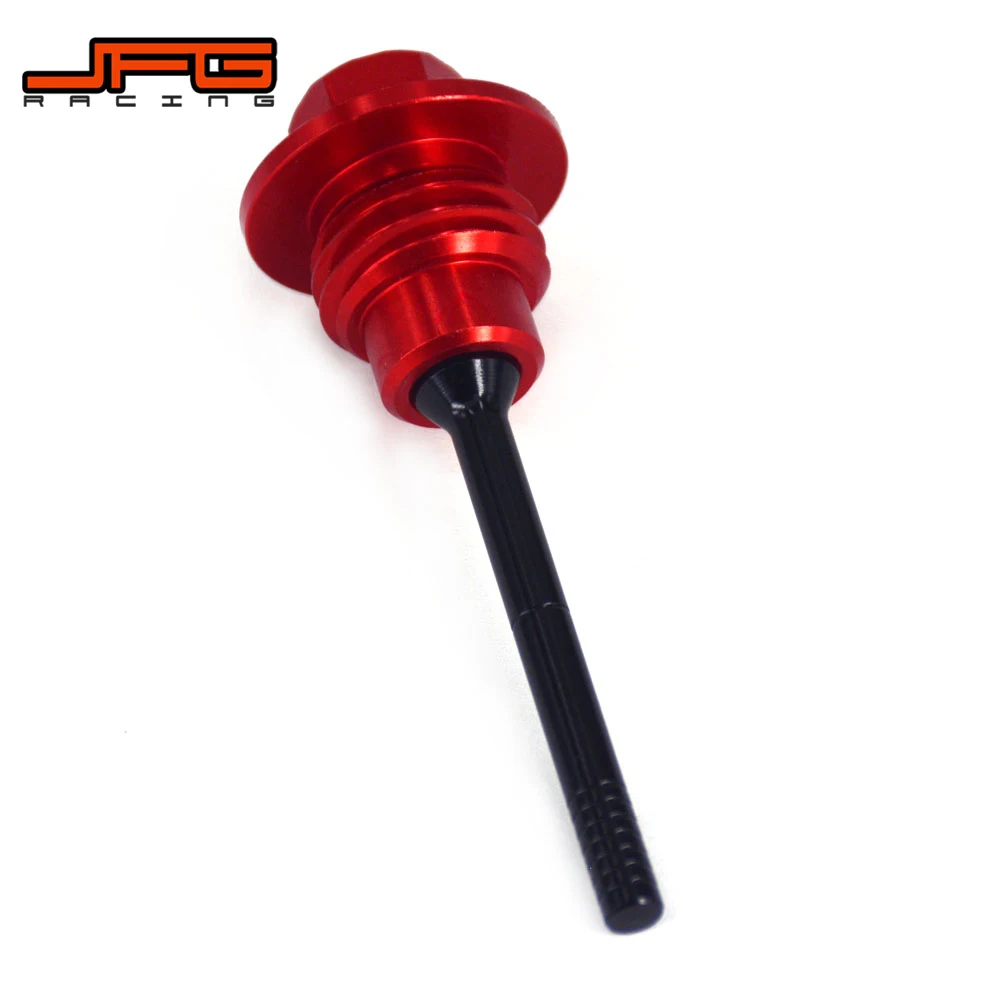 Motorcycle CNC Engine Oil Dipstick Dip Stick Plug For HONDA CRF450 R CRF250R CRF250X CRF 250R 250X 450R 2005-2016 JFG