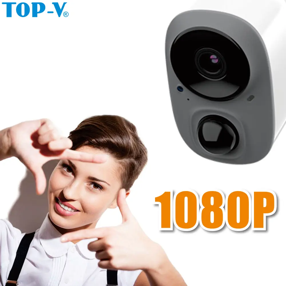 

PIR body induction wake-up1080P CMOS Full HD Battery Wireless Wifi for Indoor and Outdoor Monitor Camera