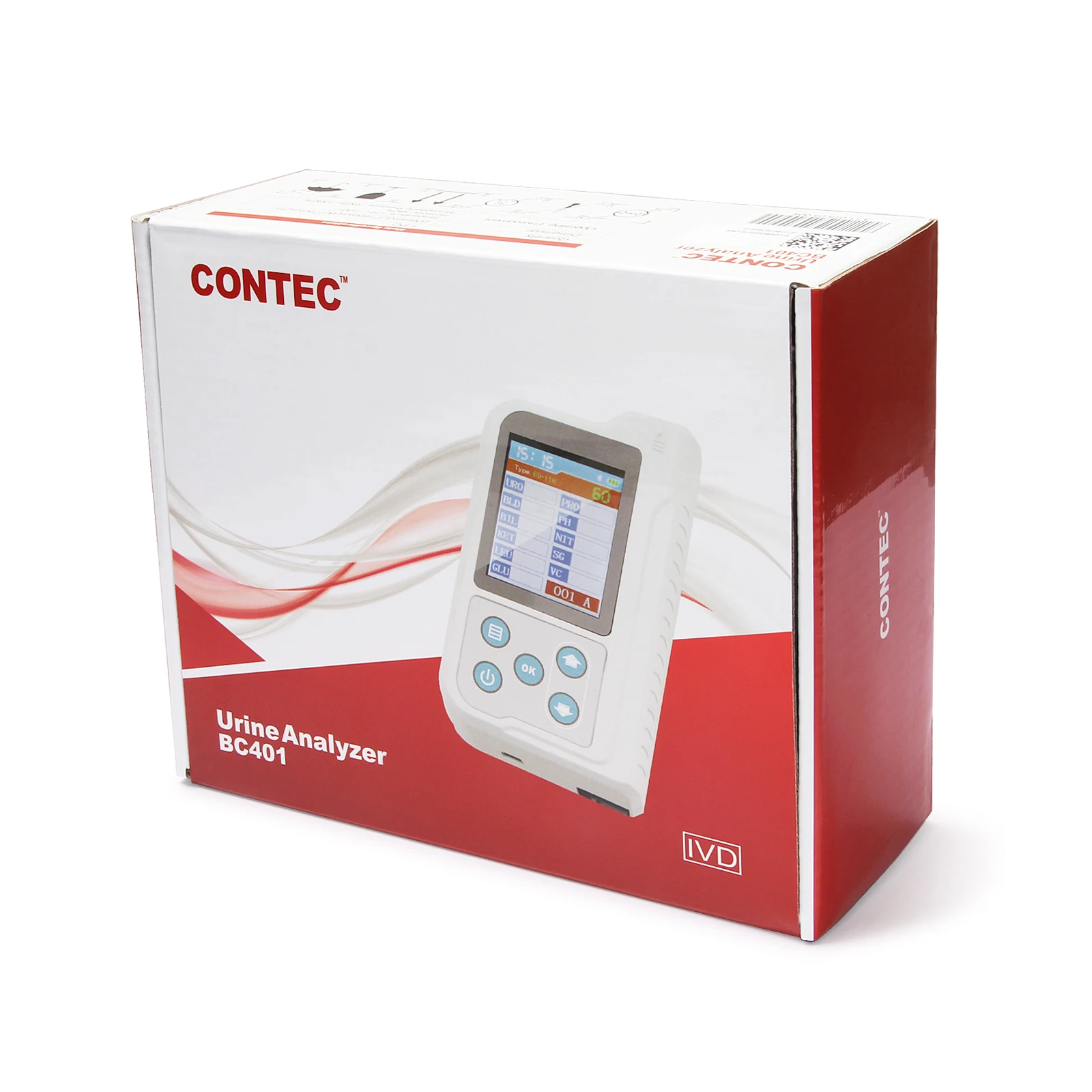 CONTEC In-Vitro Diagnostics Portable Handheld Analyzer BC401 with 100 Pcs Test Strips