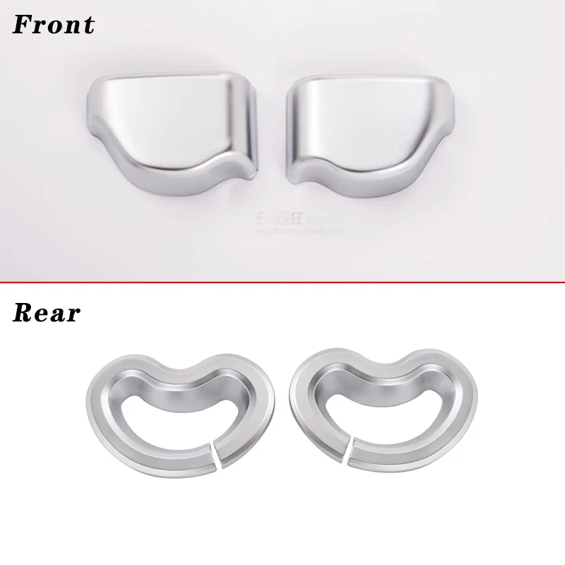 For Land Rover Discovery 4 LR4 Car-styling Front&Rear Safety Seat Belt Buckle Cover Trim Stickers Accessories Set of 2pcs