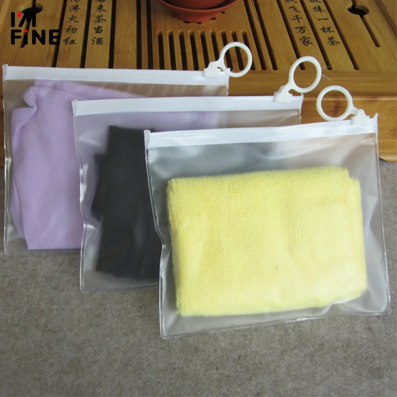 

100pcs Wholesale Plastic Package Bag Swimwear/Socks Packaging Bag Clear Small Ziplock Bag Waterproof Storage Bag 15x13cm