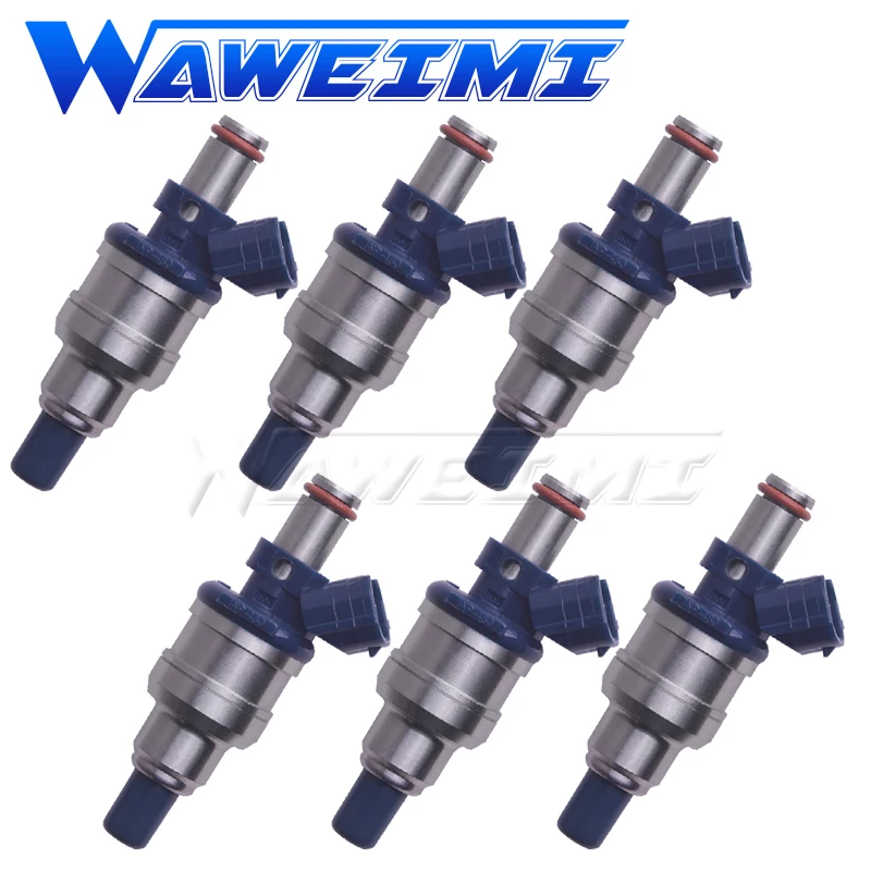 WAWEIMI 6 Pieces Brand New OE INP-480 Fuel Injector Fit For Mazda MX-6 626 93-1999 2.0L L4 for Ford Probe