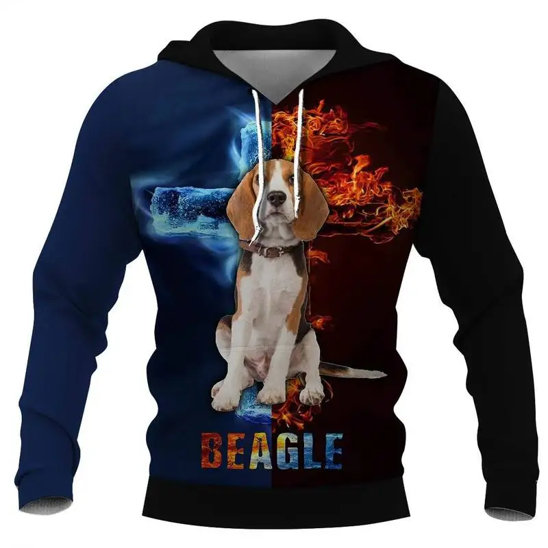 

HX Newest Popular Animals Beagle 3D Print Hoodie Men Women Tracksuit Autumn Long Sleeve Pullover Fashion Tops Drop Shipping