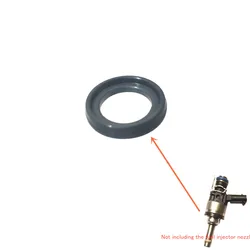 Free Shipping 10pieces Metal Rubber Oring Seals 21.5*13.7*3.6mm For Hyundai Kia Car GDI Fuel Injector Repair Kits (AY-S5058)