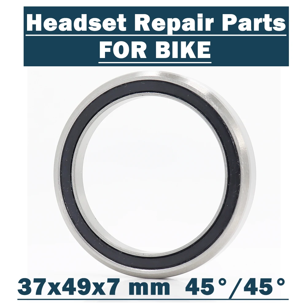 MH-P21 Bearing 37*49*7 mm 45/45 Degree ( 1 PC ) Balls Bicycle 1-3/8 Inch Headset Repair Parts Ball Bearings 37 49 7