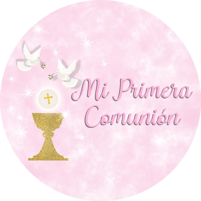 Mehofond Photography Background First Communion Holy Cross Grail Peace Dove Religious Activities Baptism Backdrop Photo Studio