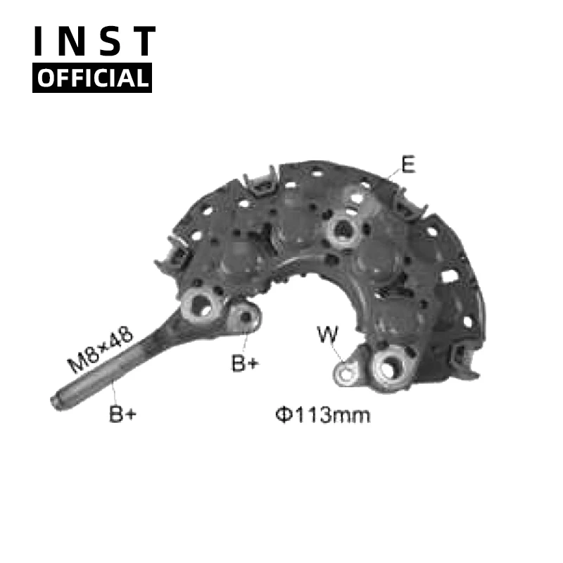 

ALTERNATOR GENERATORS RECTIFIER BRIDGE FOR INR733 021580-4690 021580-4100 RN-11 KL4718W60 KLK118W60 31100PR7J01 11254 31-8214