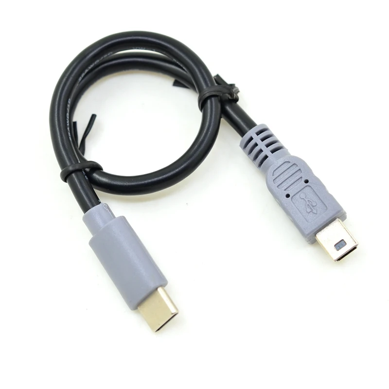 USB 3.1 المضيف OTG نوع C ذكر إلى USB صغير نوع B كابل محول ذكر للهاتف المحمول كاميرا محور الصلب لماك بوك وجوجل Chromebook #5