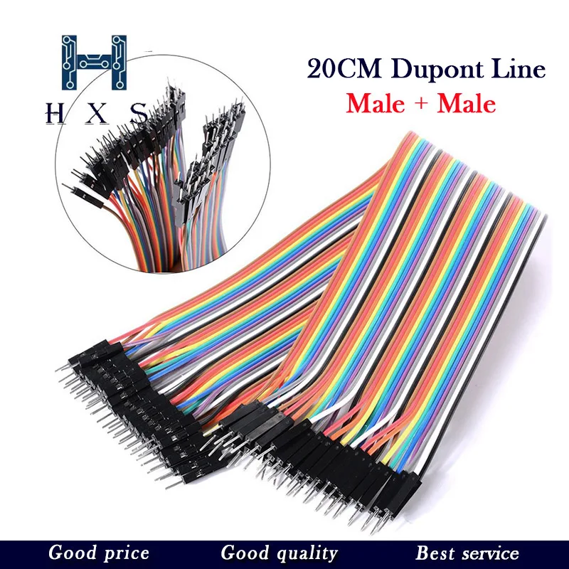 120pcs 40PIN 20CM Dupont Line Male to Male + Female and Female to Female Jumper Dupont Wire Cable For Arduino DIY KIT