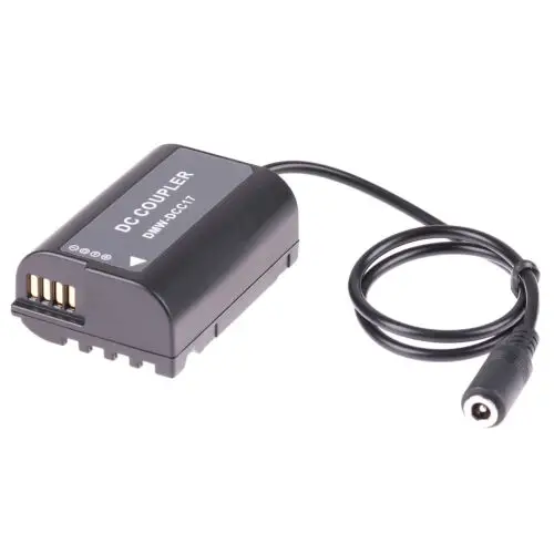Fotga Decoded BLK22 Dummy Battery DMW-DCC17 DC Coupler for Panasonic Lumix S5 DC-S5 GH6