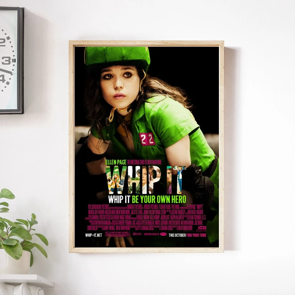 Whip It Movie Poster Home Decoration Wall Painting (No Frame)