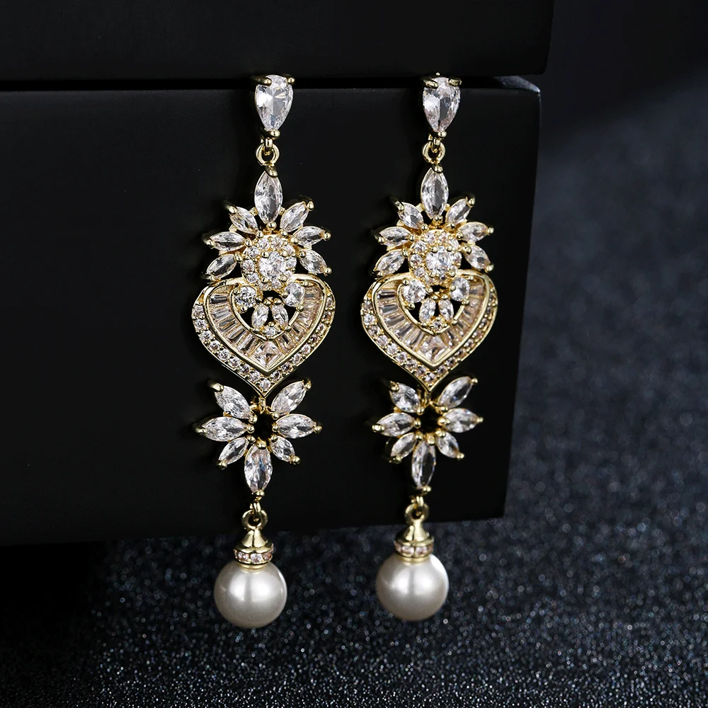 Emmaya Fashion Statement Bohemain Style Earring With High Quality Zirconia Ancient Decoration Women Fascinating Ornament