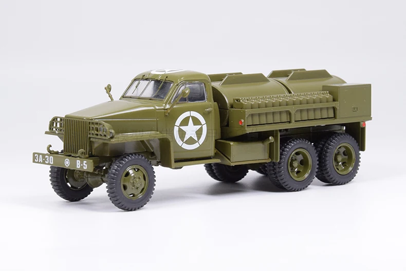 

Collectible Alloy Toy Model Gift 1:43 Scale Soviet Union Russian SSM Studebaker US6 Tanker Gasoline Transporter Truck Model