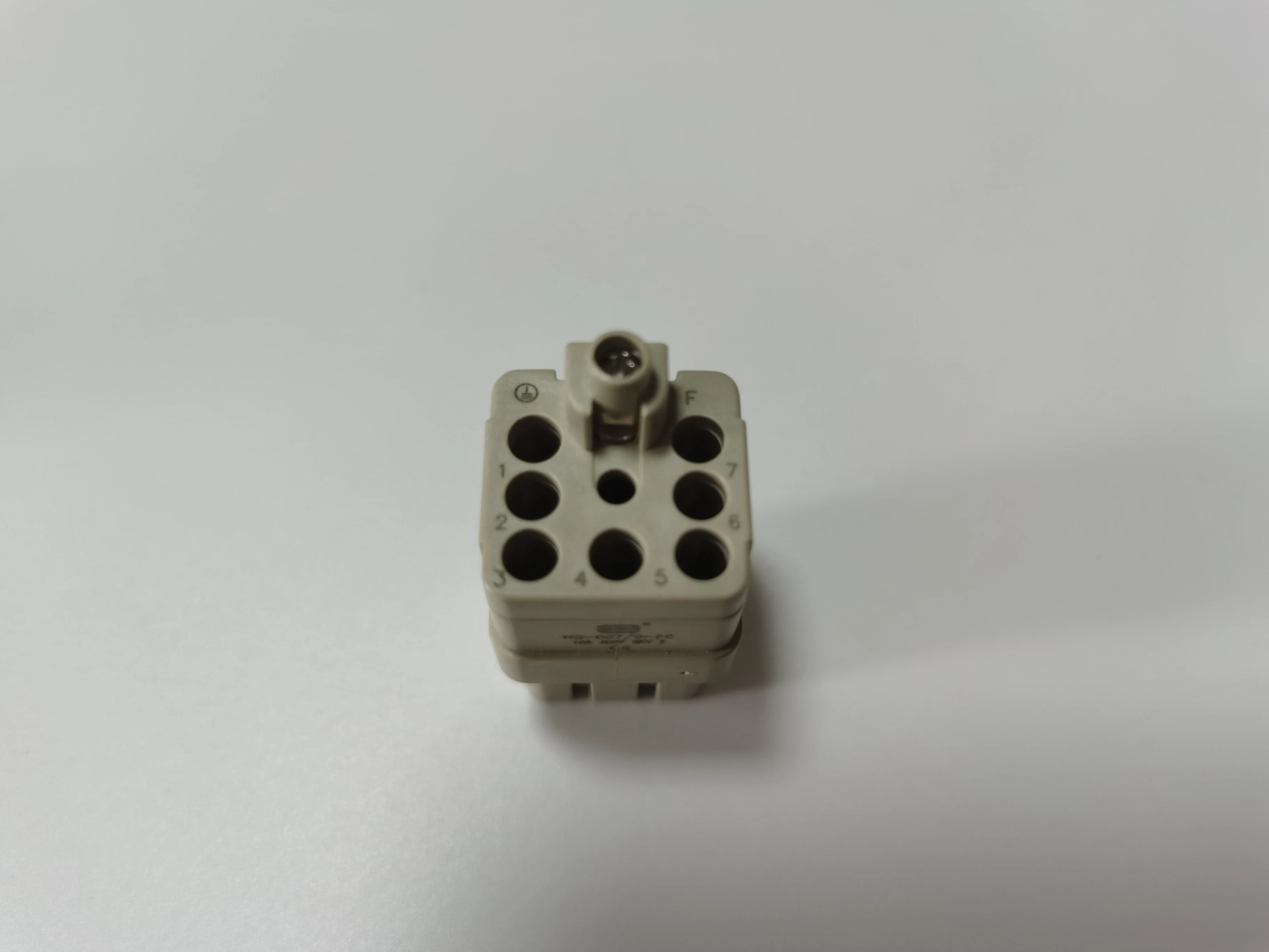 HDXBSCN Harting Industrial Rectangular Connector Heavy Duty Connector HDC HQ-007-MC/FC 7 core 10A waterproof aviation plug