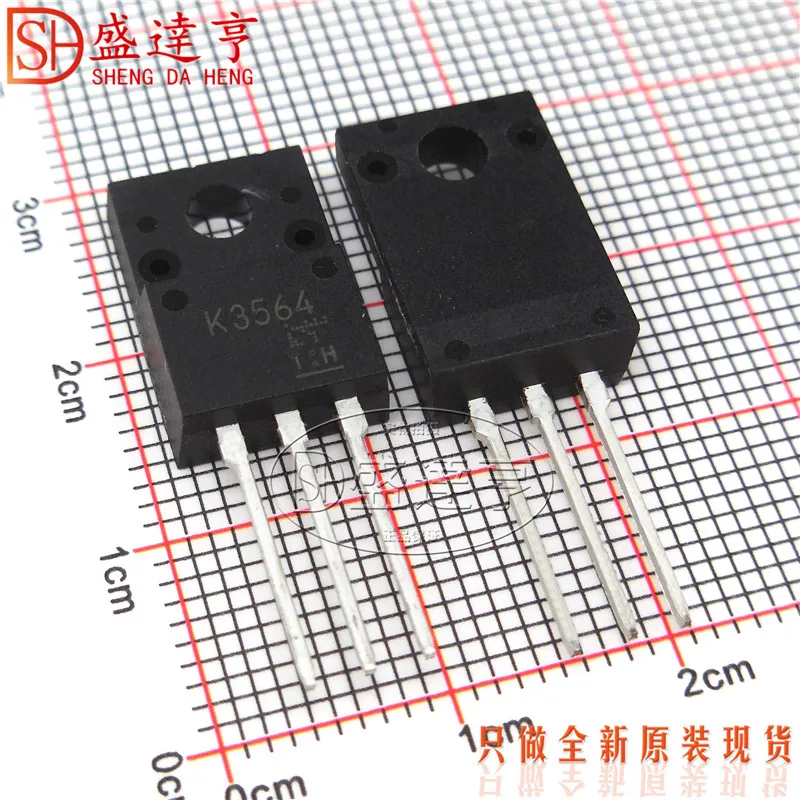 10Pcs/Lot 2SK3564 K3564 3A 900V TO220F DIP MOSFET Transistor   NEW Original In Stock