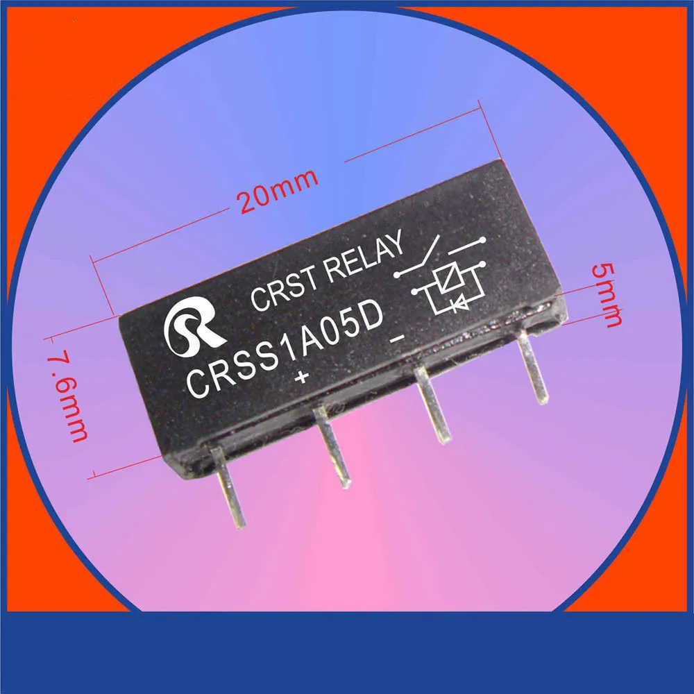 CRSS1A05D Normally open reed relay with diode SIP-5VDC For detectors, etc ,F41A05 relay