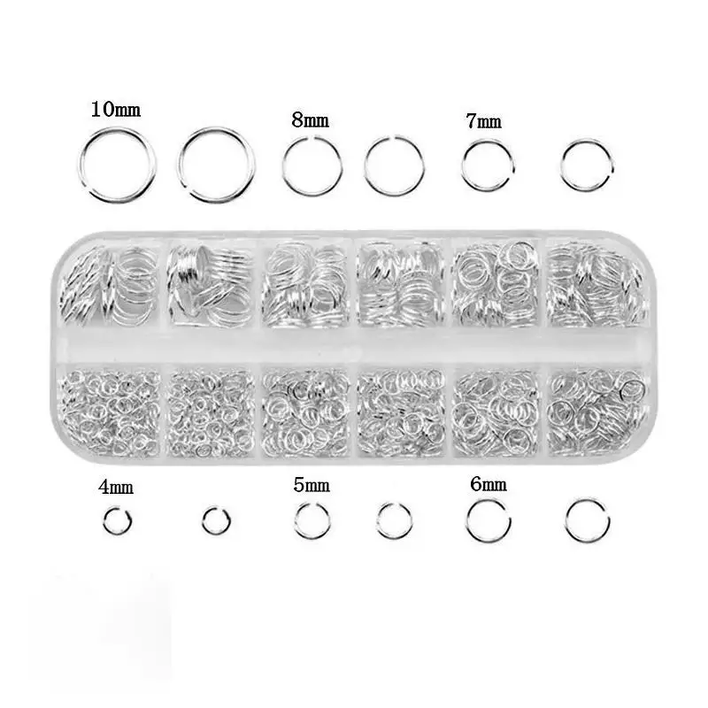 DIY Jewellery Making Kit with Lobster Clasp & Jump Rings
