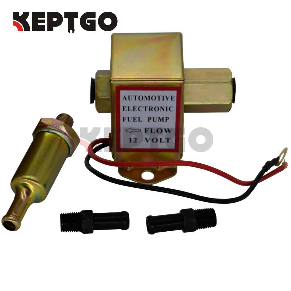 Diesel petrol 12V electric fuel pump 40104 40106 40107 P502 low pressure external 3797522 4299544 4306842 4464613