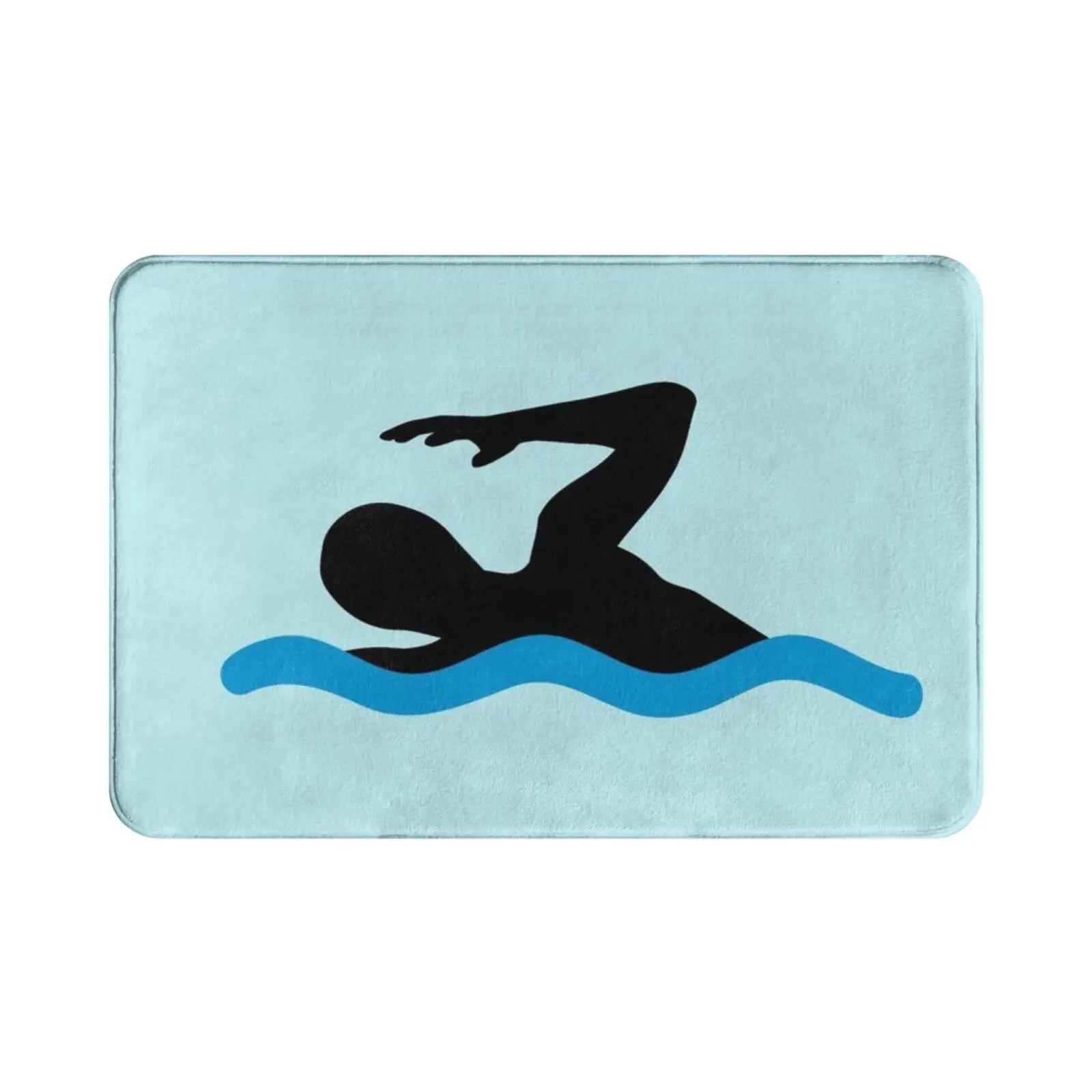 Freestyle Swimming Carpet Mat Rug Cushion Soft Freestyle Swimming Swim Swimmer Fondle