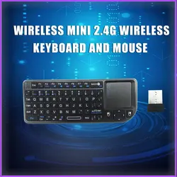 Raspberry Pi 4 module B Orange Pi 2.4G Wireless Keyboard Soft Silicone Key Touch Mouse All-In-One Intelligent TV Set-Top Box