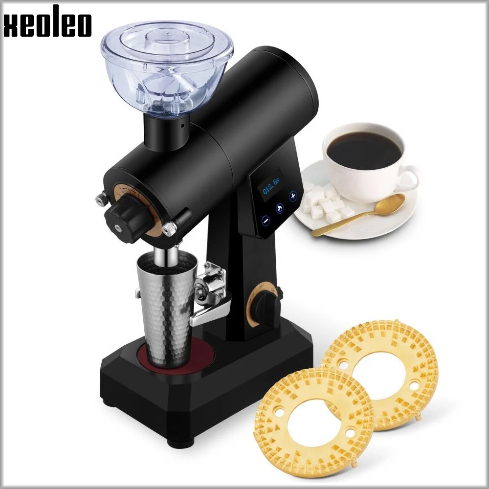 

XEOLEO Filter Coffee grinder 150W Coffee grinder Fixed quantity grinder Ghost teeth Coffee Milling machine 200g Electric miller