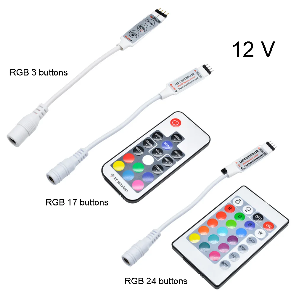 Taśma LED Light USB 3528SMD taśma LED taśma wstążka RGB TV ekran biurkowy dioda podświetlenia taśma pilot RF LED Strip Light