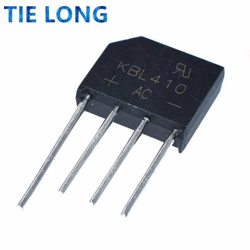 5PCS KBL410 KBL-410 4A 1000V Single Phases Diode bridge rectifier KBL406 KBL610 KBL608 KBL408 KBL606