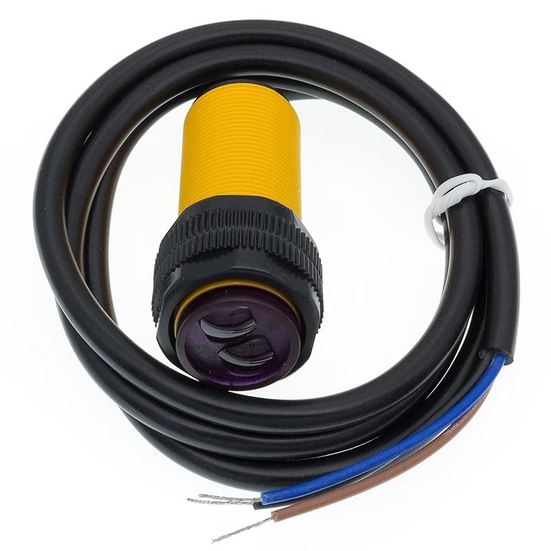 E18-D80NK Infrared Obstacle Avoidance Photoelectric Sensor Proximity Switch 3-80cm Detection Range Adjustable image 2