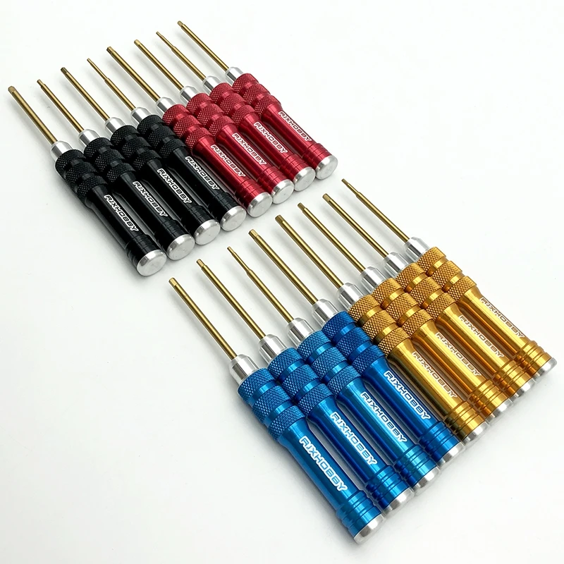 

RJX 1.5 2.0 2.5 3.0mm Mini Titanium Alloy Hex Screwdriver for RC FPV