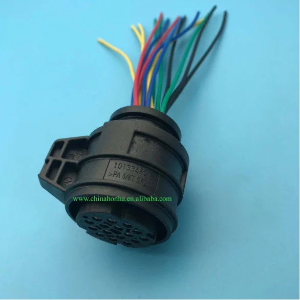 16 Pin Way 02E Transmission Gearbox Body Controller Connector Plug With Cable Pigtail 3D0 973 993 3D0973993