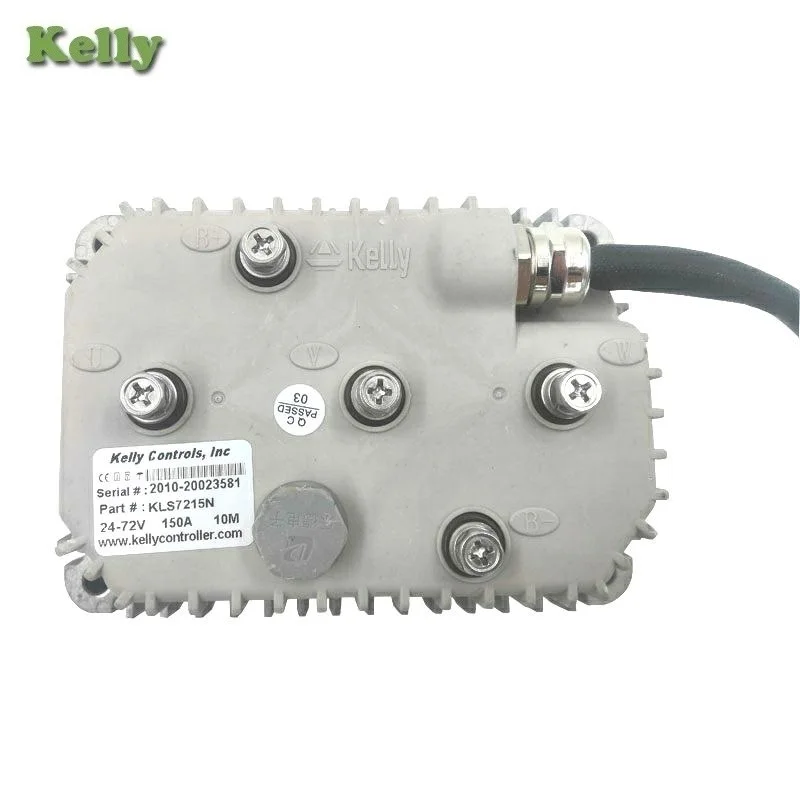 Kelly KLS7215N 1500W 72V SINUSOIDAL Prorammable Brushless DC Motor Controller For Electric Vehicle With Regen Function