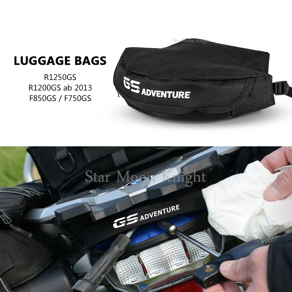 

FOR BMW R1250GS R1200GS F850GS F750GS 2013 - Motorcycle Storage Bag Repair Tool Bag Waterproof Bag Luggage Rack bags Tail Bag