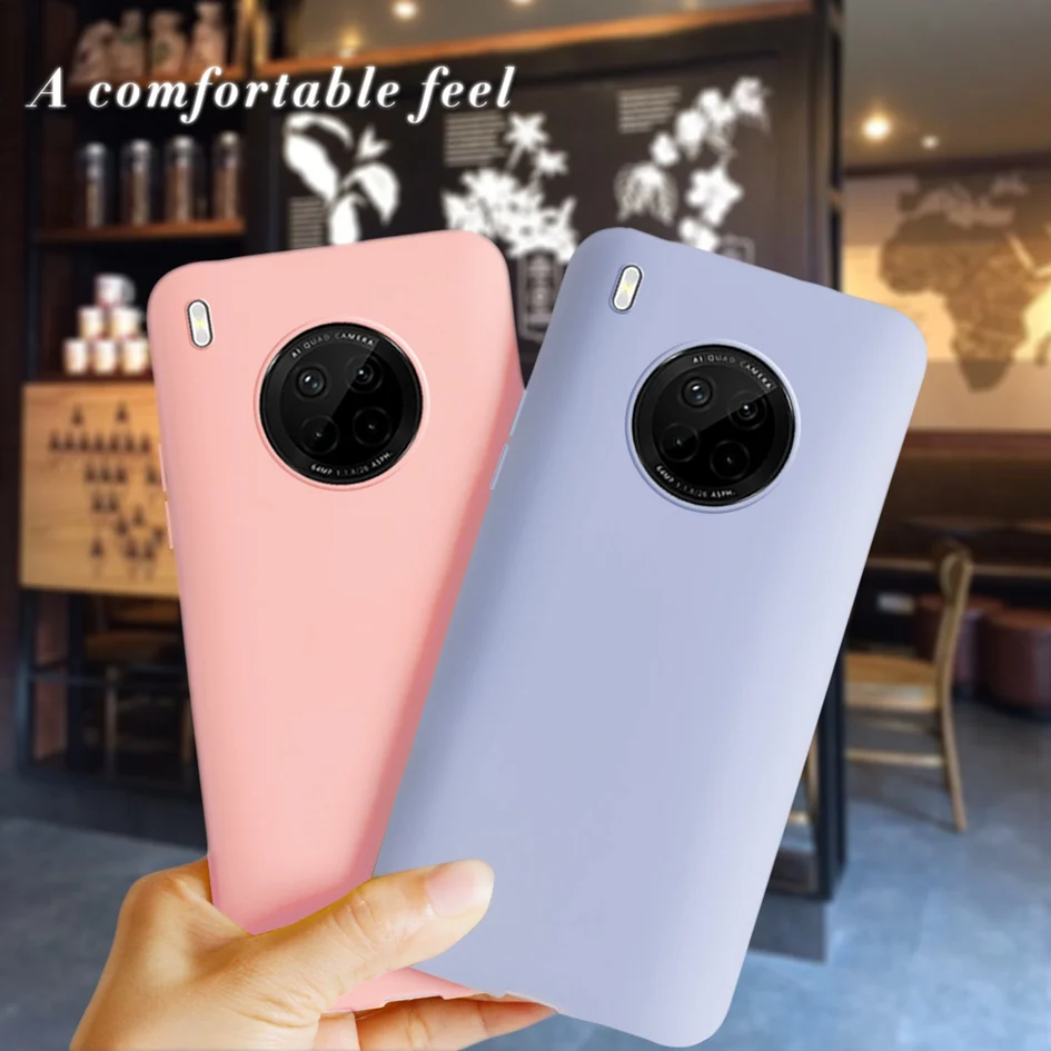 For Huawei Y9a Case 2020 Fashion Bumper Soft Silicone Back Cover Phone Case For Huawei Y9A Fundas Coque For HuaweiY9a Y 9A Shell