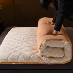 Boden tatami Halten im winter warm verdicken matratzen student schlafsaal Faltbare matten König Königin Twin Voll Größe bett produkt