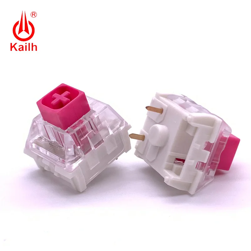 Kailh  Box Pinks Switch Diy Mechanical keyboard  RGB/SMD Clicky Switch 3PINS