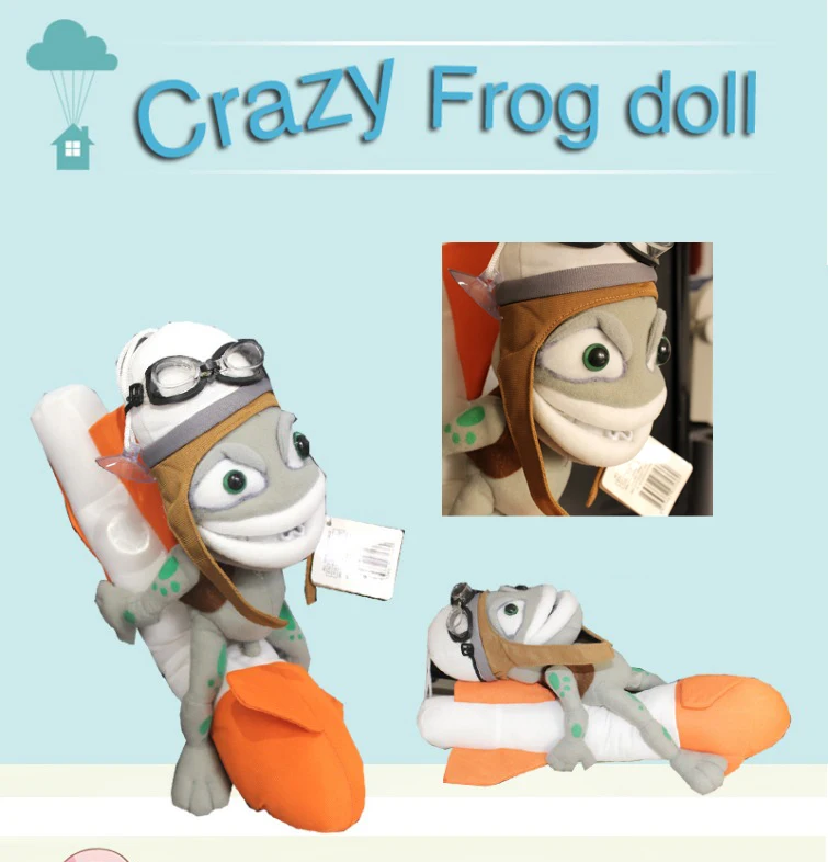 Foreign Trade Original Product Crazy Frog Doll Household Accessories