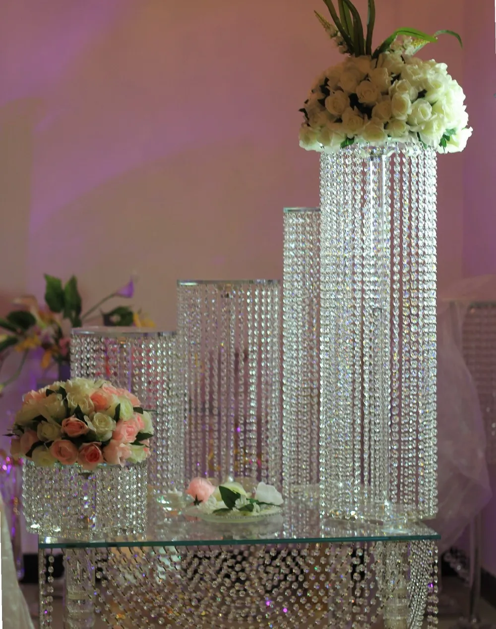 

clear clear ) classic tall wedding vase fashion acrylic crystal walkway flower stand high quality wedding road lead decor pillar