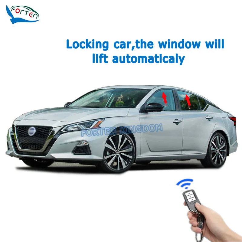 Forten Kingdom Car Auto Window Closer & Open Side Mirror folder unfold Kit For Nissan Altima 2014-2023 Left Hand Drive