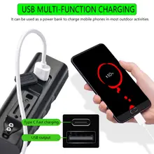 Rechargeable Bike Light 8000lm 10000mAh USB #4